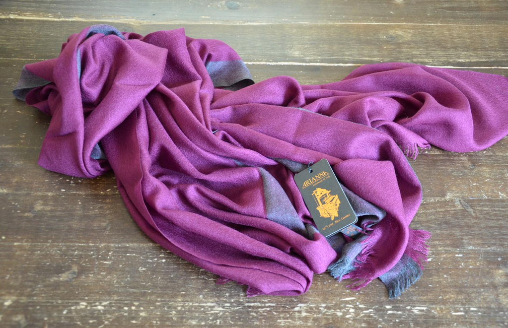 STOLE E FOULARD IN CASHMERE/SETA DI ARIANNA